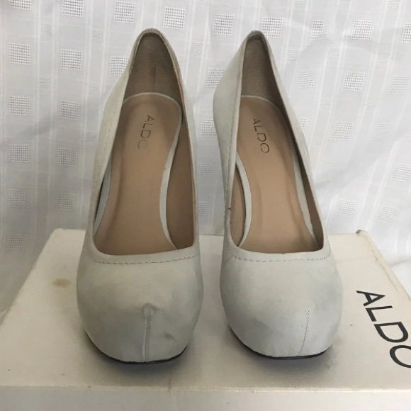 Aldo off white leather pumps - Picture 3 of 4